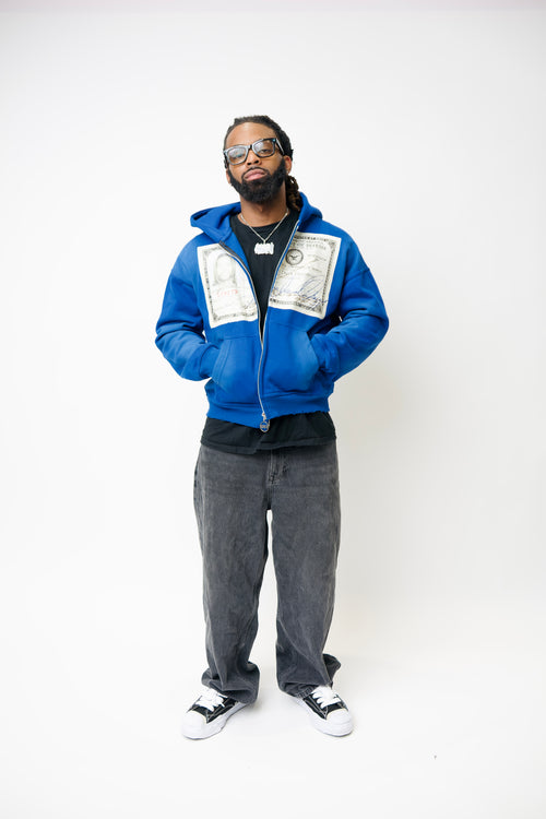 BLUE SMURK HOODIE