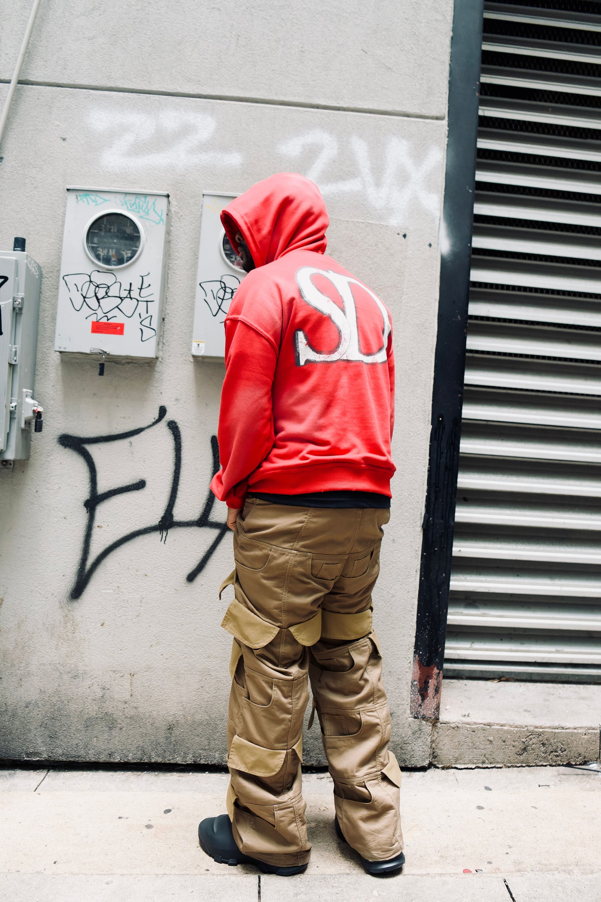 RED SMURK HOODIE