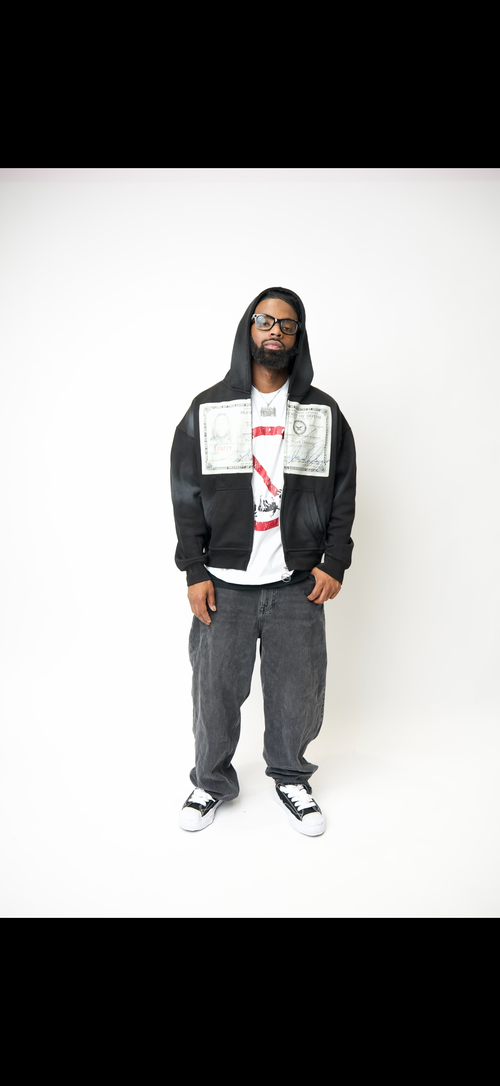 BLACK SMURK HOODIE