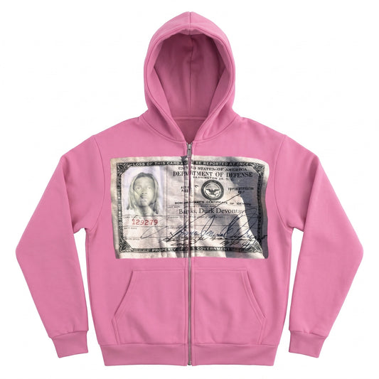 Pink SMURK HOODIE