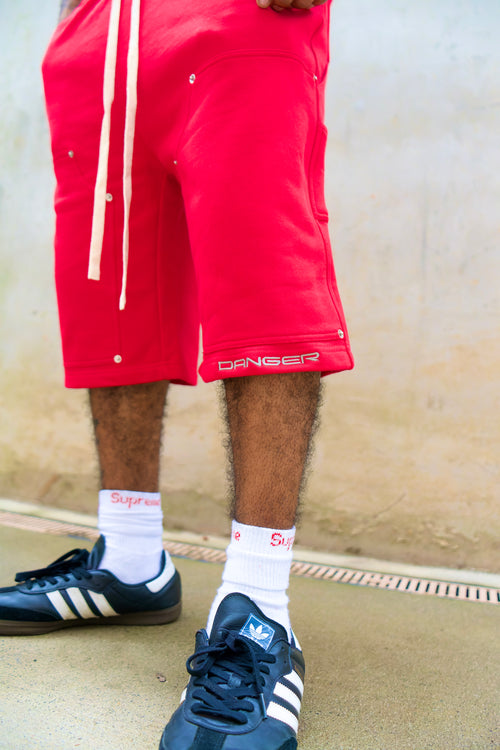 RED DANGER SHORTS