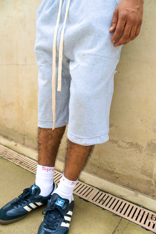 GREY DANGER SHORTS