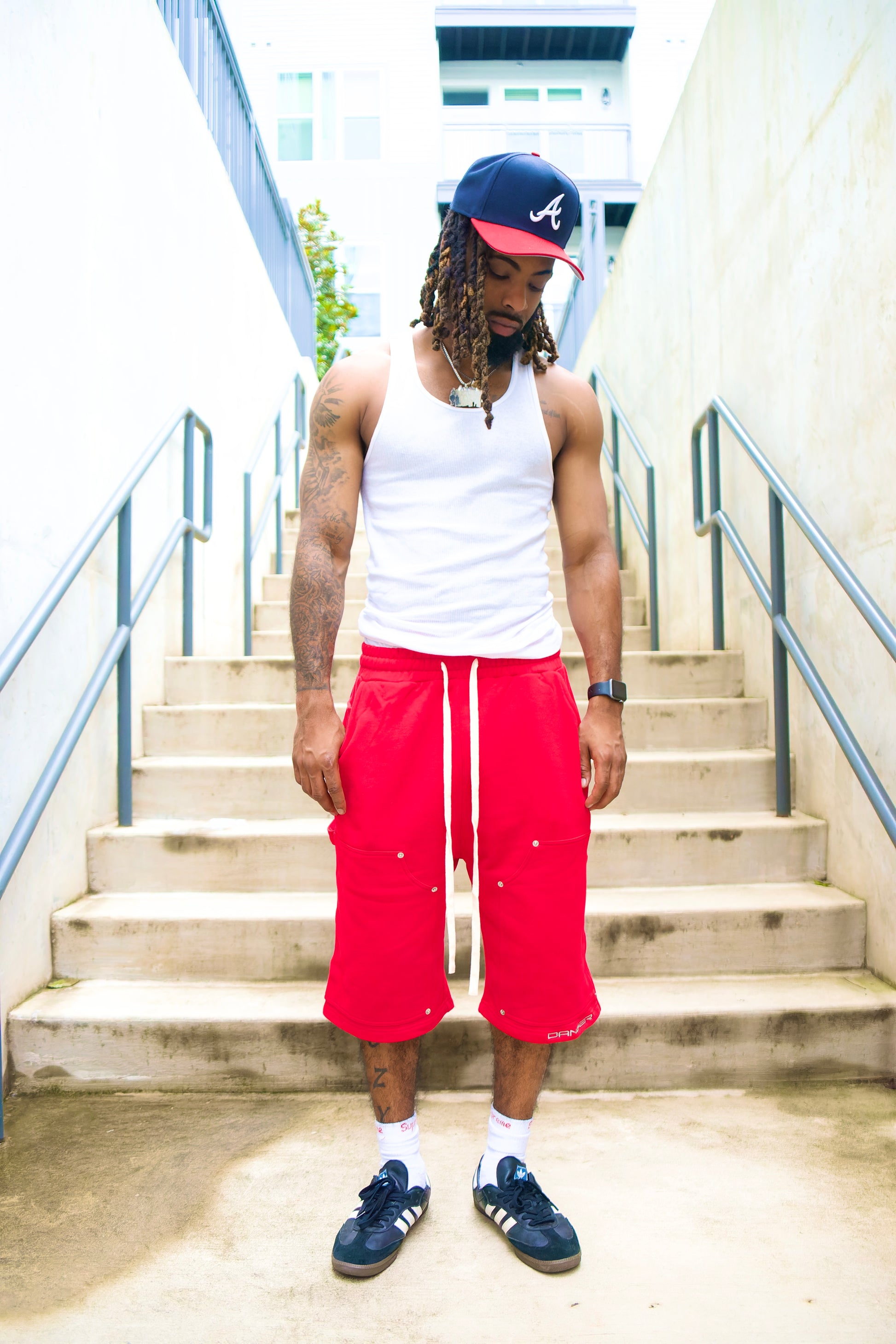 RED DANGER SHORTS