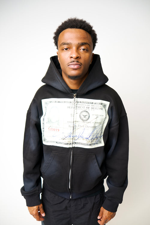 BLACK SMURK HOODIE